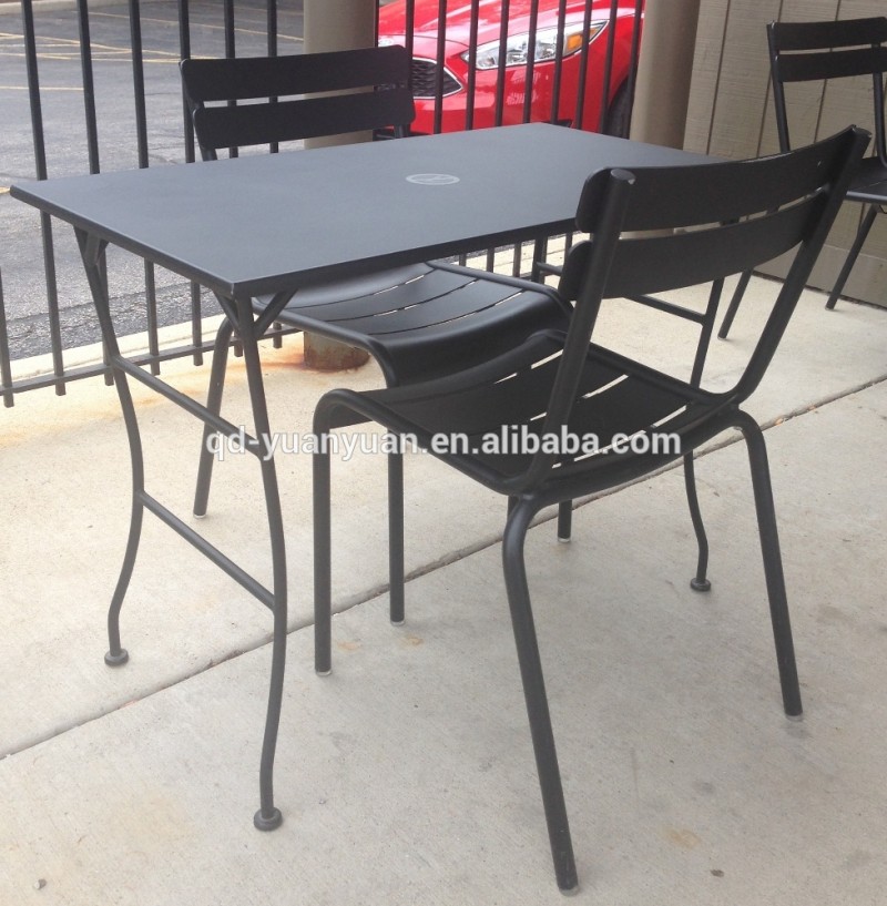 金属のテーブルと椅子/屋外用家具の椅子とテーブル-ガーデンセット問屋・仕入れ・卸・卸売り
