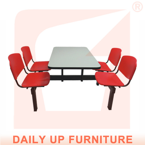 長方形ダイニングテーブルと椅子価格のプラスチックダイニングテーブル4人カフェテリアテーブルセット-食卓問屋・仕入れ・卸・卸売り