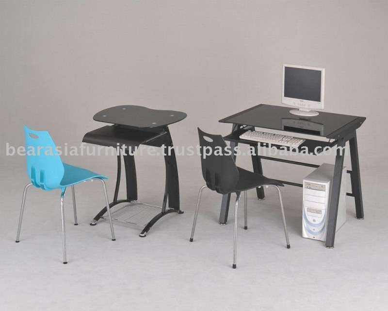熱い販売の金属のオフィス家具現代的なコンピュータのデスク-折り畳み式テーブル問屋・仕入れ・卸・卸売り