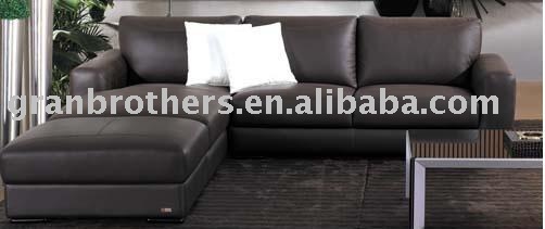 家の家具、革ソファー3+chaise+OT-リビング用ソファ問屋・仕入れ・卸・卸売り