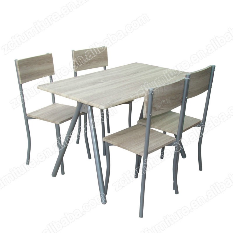 ダイニングテーブルと椅子金属木材-金属製家具セット問屋・仕入れ・卸・卸売り