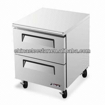 中華レストランの家具冷たい空気undercounter2引き出し付き、 ceおよびul認定-金属製家具セット問屋・仕入れ・卸・卸売り