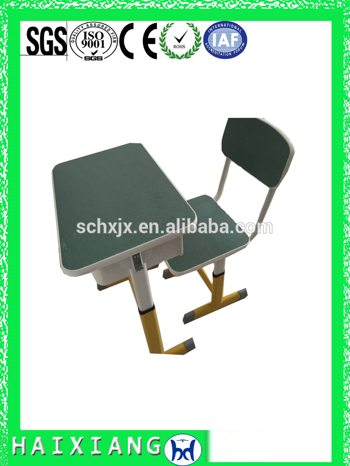 現代学校家具調節可能な学校の机と椅子HXZY027-金属製家具セット問屋・仕入れ・卸・卸売り