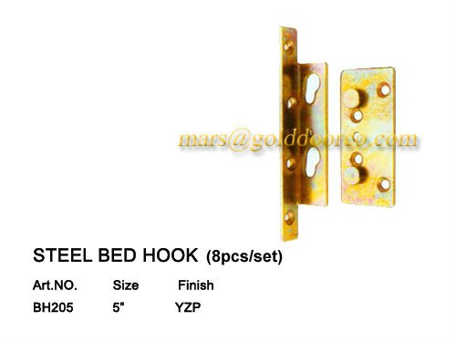 スチールベッドフック( bh205)-家具用ボルト問屋・仕入れ・卸・卸売り