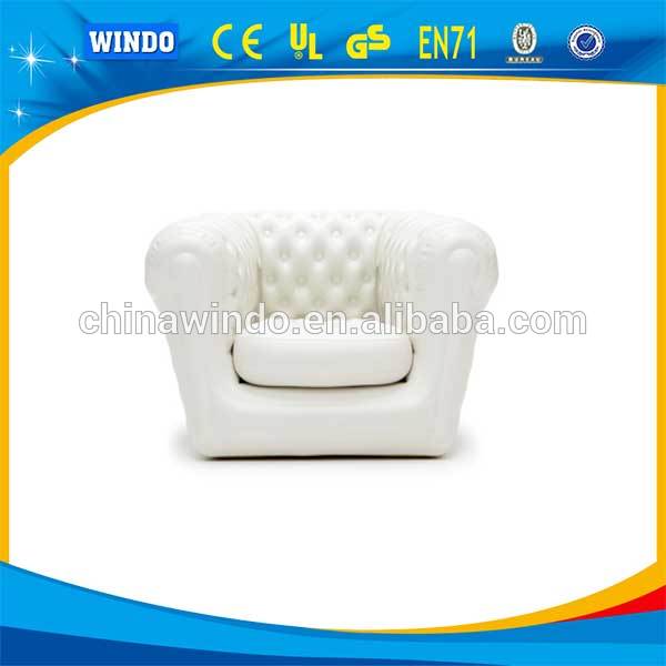 シングルサイズ0.75ミリメートルpvcインフレータブル白いソファ家具用販売-リビング用ソファ問屋・仕入れ・卸・卸売り