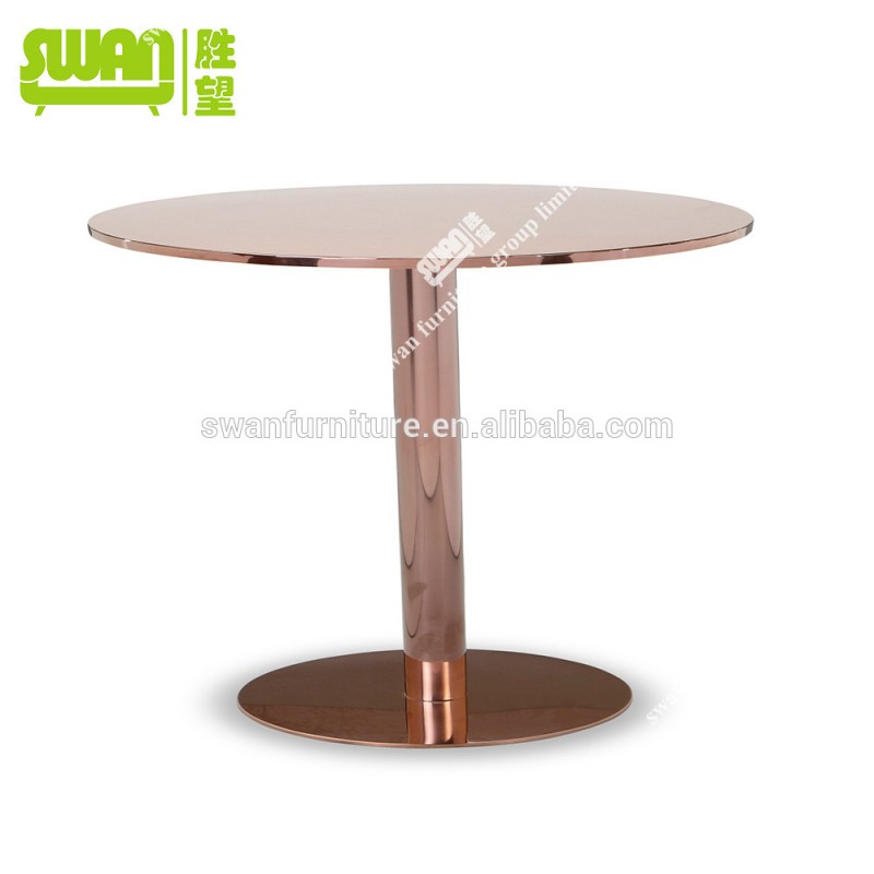 3073-1新しい設計ステンレス鋼のダイニングテーブルと椅子のセット-食卓問屋・仕入れ・卸・卸売り
