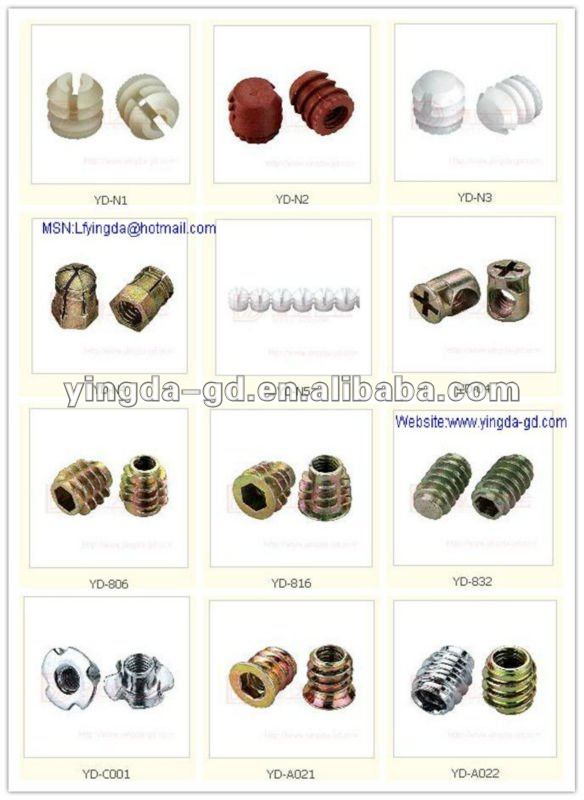 高品質の異なったタイププラスチックかカムボルト精神病院からのナイロンまたは鉄または合金のナットの家具のコネクター-家具用ボルト問屋・仕入れ・卸・卸売り