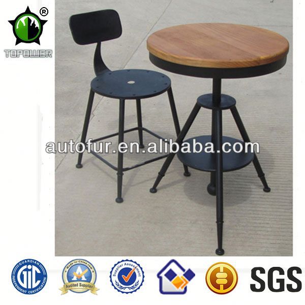 ヨーロッパデザイン屋外の金属製のテーブルと椅子の金属の家具-ガーデンセット問屋・仕入れ・卸・卸売り