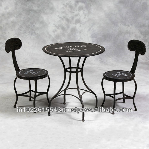 工業家具セット、 金属製のテーブル・チェア、 フランスのテーブル・チェア、-コーヒーテーブル問屋・仕入れ・卸・卸売り