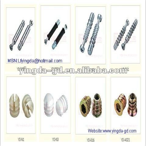 カムボルト精神病院からの高品質の異なったタイプ家具のコネクターのナイロン基本-家具用ボルト問屋・仕入れ・卸・卸売り