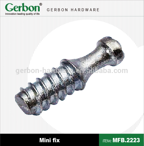 minifix鉄の接続ボルト-家具用ボルト問屋・仕入れ・卸・卸売り