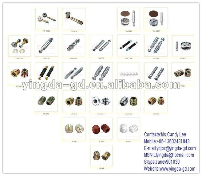 異なるタイプの高品質の熱い販売の鉄の家具家具のナットとボルトコネクタやカムカムボルトから実の工場-家具用ボルト問屋・仕入れ・卸・卸売り
