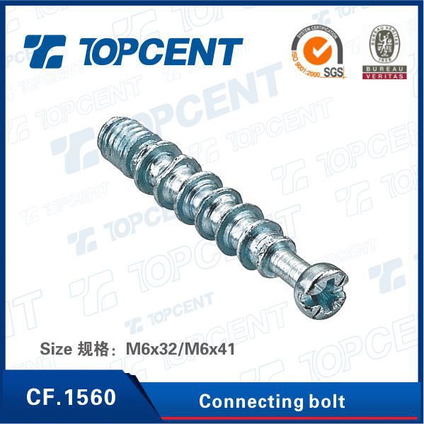 cf。 亜鉛メッキボルトハードウェア1560家具のコネクターボルト-家具用ボルト問屋・仕入れ・卸・卸売り