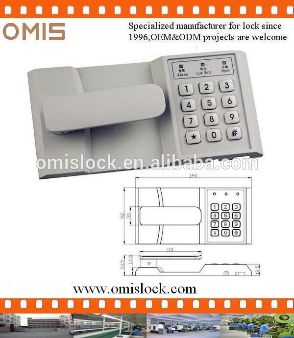 亜鉛合金omis生産高品質電気キャビネットキーパッドロック-家具用ロック問屋・仕入れ・卸・卸売り