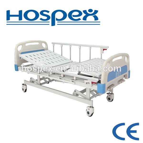 安いthreehh603mクランク手動病院用ベッドの価格患者のための-金属製ベッド問屋・仕入れ・卸・卸売り