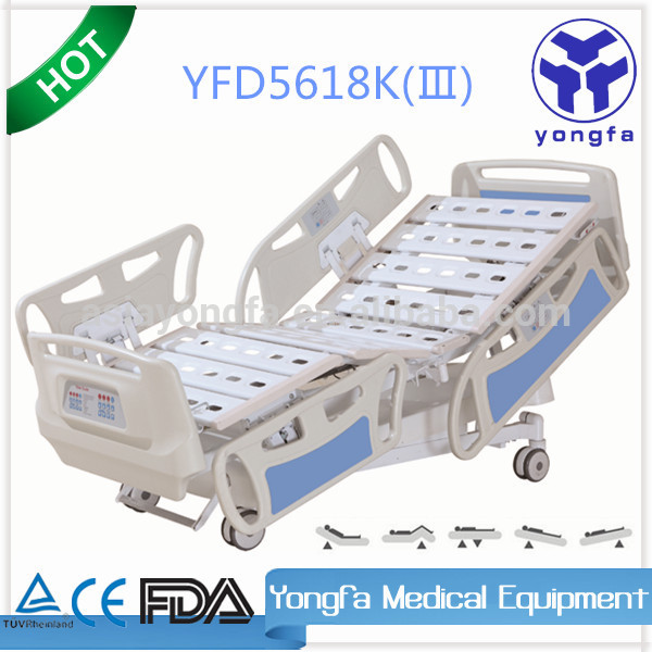 Yfd5618k5機能一般的な電気icu病床( タイプ3つ)-金属製ベッド問屋・仕入れ・卸・卸売り