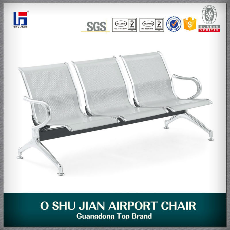 ホット新しいステンレス鋼価格空港チェアウェイティングチェア用販売SJ820-金属製椅子問屋・仕入れ・卸・卸売り