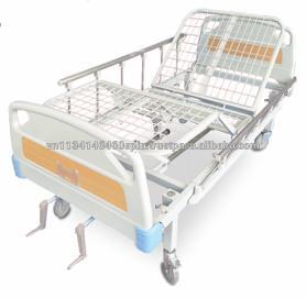 病院鉄ベッドで2回転手ステンレス鋼-金属製ベッド問屋・仕入れ・卸・卸売り