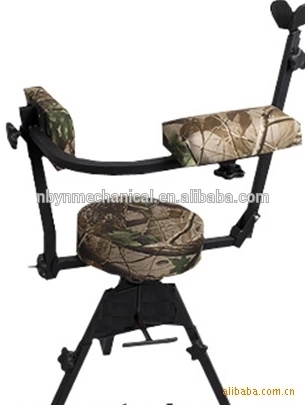 防水高さ調節可能な折りたたみ狩猟ベンチで軍事色-金属製椅子問屋・仕入れ・卸・卸売り