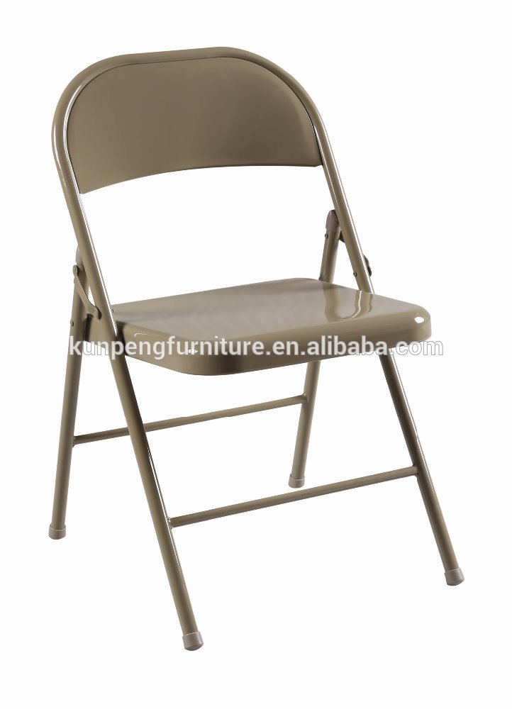 熱い販売安い使用鉄折りたたみダイニング椅子KP-C1312-金属製椅子問屋・仕入れ・卸・卸売り