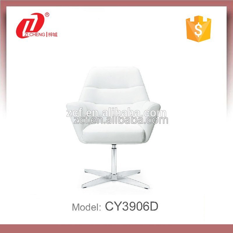 ホワイト修正理髪チェア革と ファブリック素材利用できる CY3906D-問屋・仕入れ・卸・卸売り