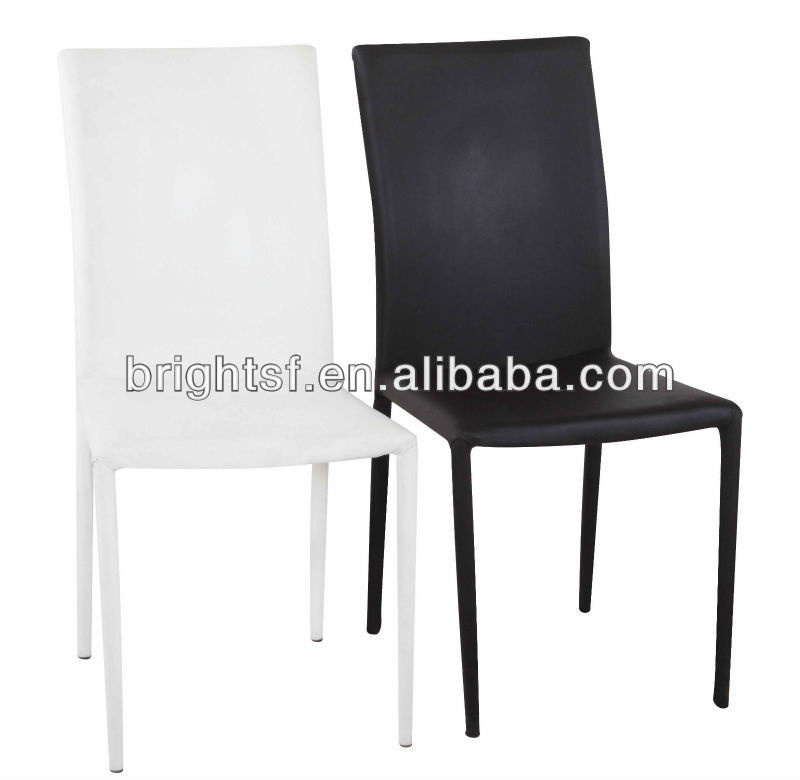エレガントなデザインのダイニングチェア( puカバー) #b45-金属製椅子問屋・仕入れ・卸・卸売り