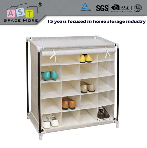 ホット販売diy 20-grid金属現代靴キャビネット-その他金属製家具問屋・仕入れ・卸・卸売り