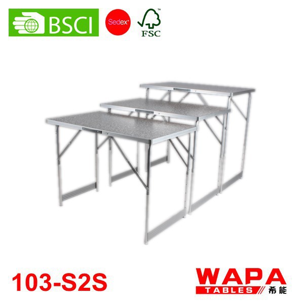1mx3pcs高さ調節可能なテーブル用ステンレススチールの脚-その他折り畳み式家具問屋・仕入れ・卸・卸売り