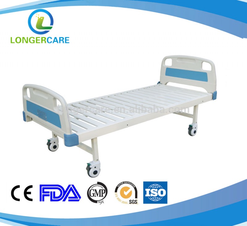 病院のベッド価格でabsベッドヘッドフラットベッド-金属製ベッド問屋・仕入れ・卸・卸売り