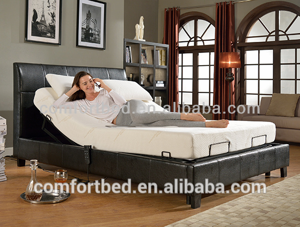 家庭用家具ベッド付きスカートスラット調節可能なベッド-金属製ベッド問屋・仕入れ・卸・卸売り