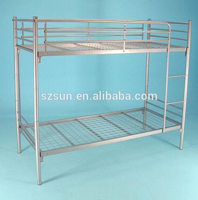 シンプルなスタイル難民アルミダブルデッキのベッド-金属製ベッド問屋・仕入れ・卸・卸売り