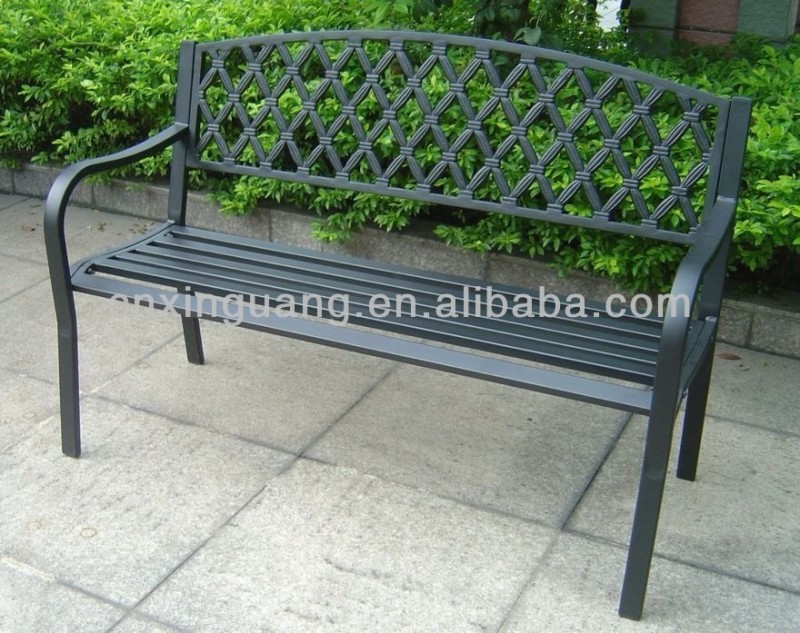 金属の庭のベンチ-アンティーク椅子問屋・仕入れ・卸・卸売り