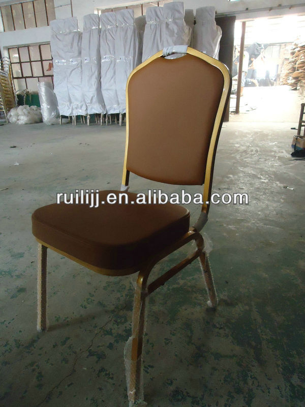 2016 bazhou大きな販売鉄スタッカブル宴会ホテルチェア-金属製椅子問屋・仕入れ・卸・卸売り