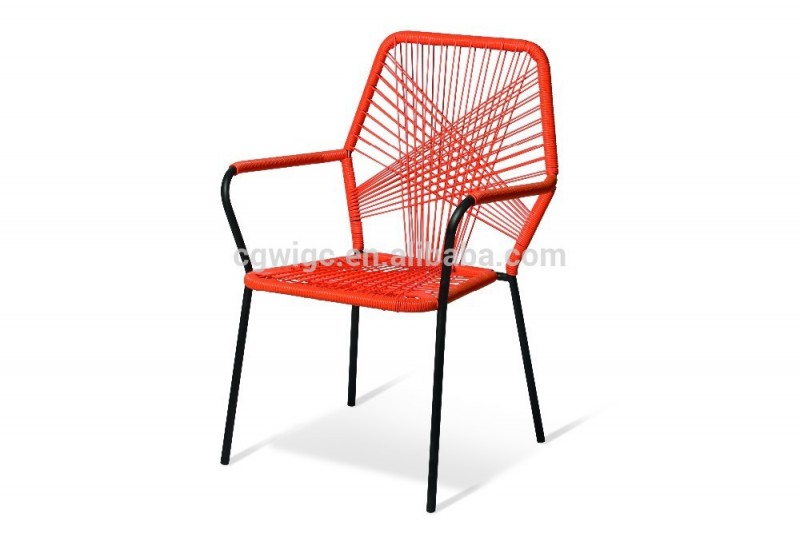 新しいスタイルの屋外椅子peの籐の椅子ビーチパーソナライズビーチ椅子-金属製椅子問屋・仕入れ・卸・卸売り
