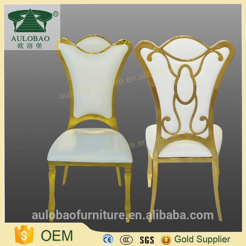 現代のウェディング宴会ゴールド王室王位椅子用販売-金属製椅子問屋・仕入れ・卸・卸売り