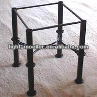 錬鉄製のテーブルベース-家具用フレーム問屋・仕入れ・卸・卸売り