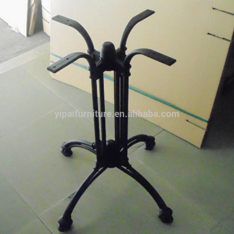 アンティーク鋳鉄テーブルベースチューリップ黒テーブルベースf21-家具用脚問屋・仕入れ・卸・卸売り