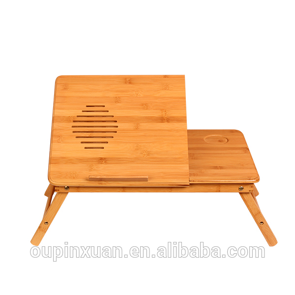 ポータブル折りたたみ2014年竹のラップトップ、 ノートブックのテーブル、 工場のサプライヤー-折り畳み式テーブル問屋・仕入れ・卸・卸売り