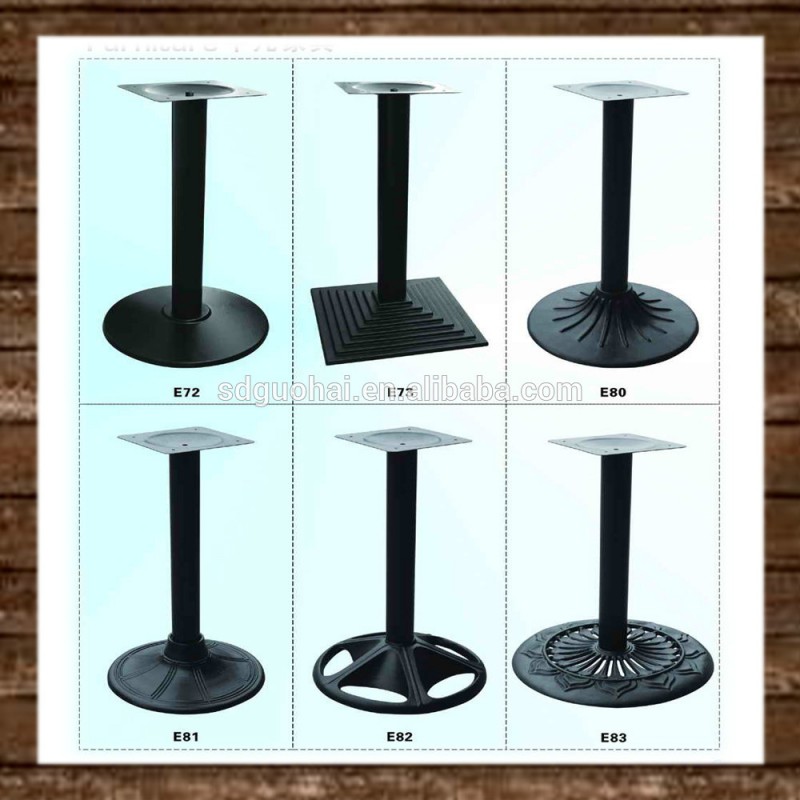 コーヒーショップ用のテーブルベースクローム/ホテル/レストラン-家具用脚問屋・仕入れ・卸・卸売り
