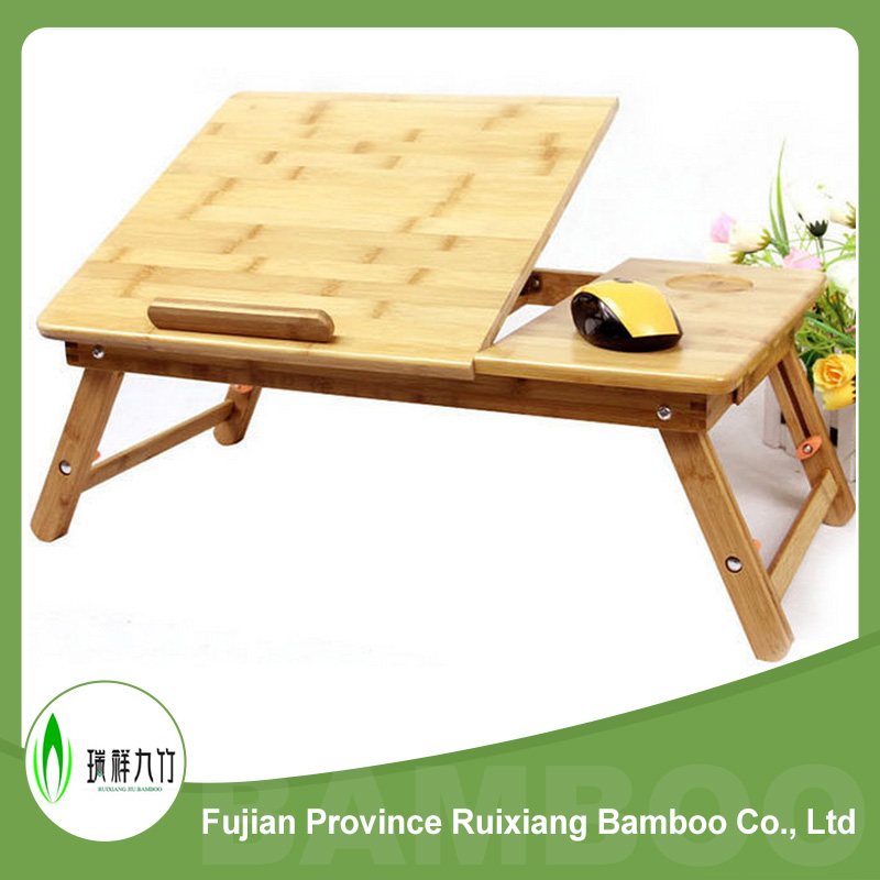 ポータブル環境に優しい竹ノートパソコンのベッドテーブル用ノートパソコン-折り畳み式テーブル問屋・仕入れ・卸・卸売り