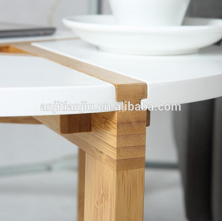 ファッションikeaスタイル家具mdfホワイトコーヒーテーブルで固体竹テーブル脚新しいモデルリビングルーム家具-コーヒーテーブル問屋・仕入れ・卸・卸売り