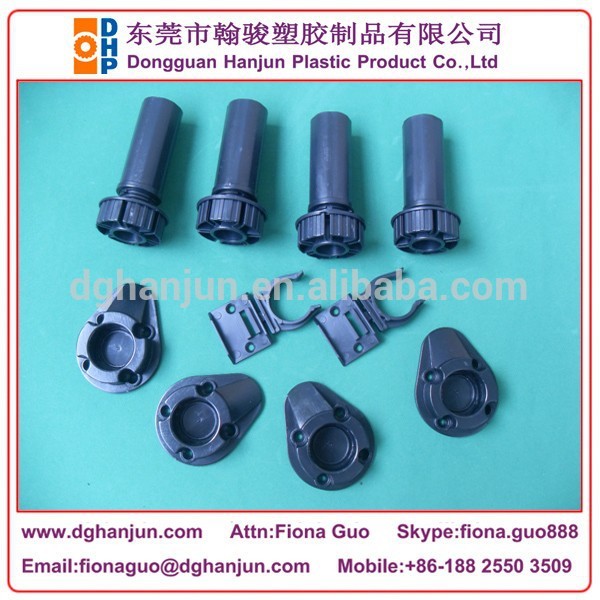 キャビネットの脚プラスチック製アジャスタブルhjf-100a/レベリングフィート+drillパターン+combinetクリップエンドパネルのサポート-家具用脚問屋・仕入れ・卸・卸売り