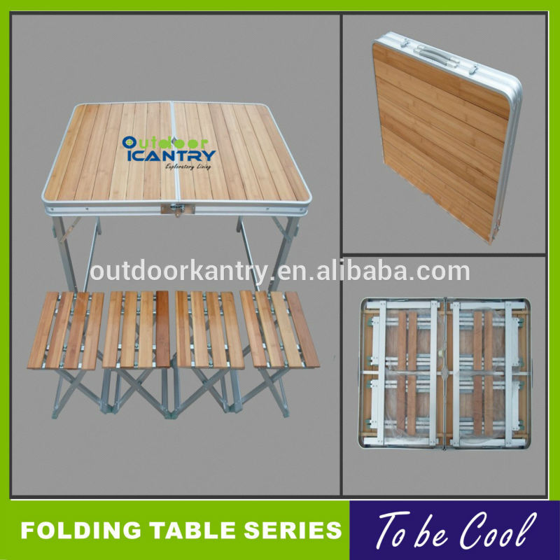 竹製の折り畳み式テーブル竹da1520アウトドア折りたたみテーブルピクニックテーブル-折り畳み式テーブル問屋・仕入れ・卸・卸売り