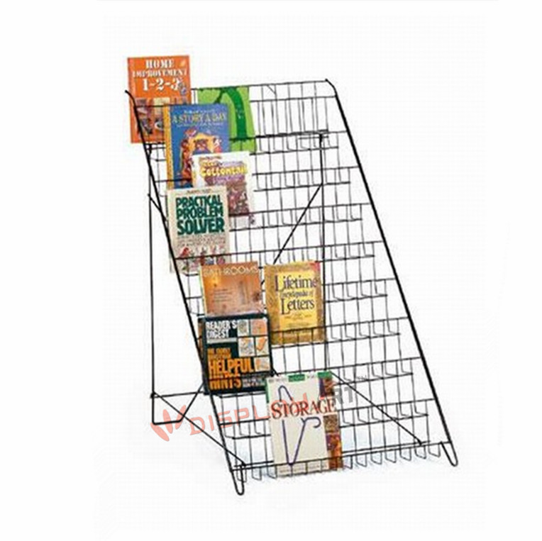フリースタンディング金属線書店ディスプレイラックマガジンスタンド-その他折り畳み式家具問屋・仕入れ・卸・卸売り