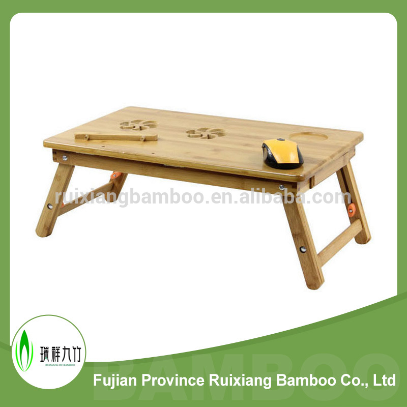 ポータブル環境に優しい竹ラップトップテーブル、竹テーブルトップ-折り畳み式テーブル問屋・仕入れ・卸・卸売り