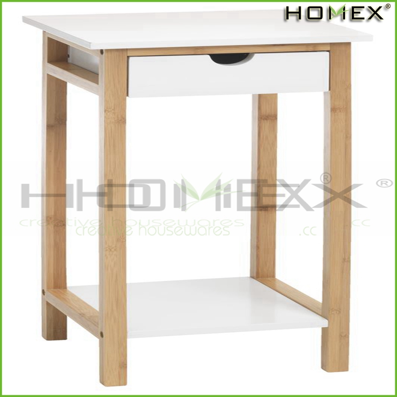 竹モダンサイドテーブルで引き出しHomex_BSCI工場-コーヒーテーブル問屋・仕入れ・卸・卸売り