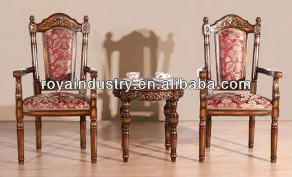 ヨーロピアンスタイルの固体木材彫刻が施されたet003アンティーク木製カフェの家具-その他アンティーク家具問屋・仕入れ・卸・卸売り