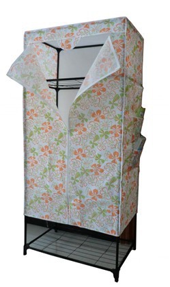 ポータブル洋服のクローゼット印刷靴の主催者とワードローブストレージオーガナイザー-ワードローブ問屋・仕入れ・卸・卸売り