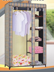 組み立てが簡単ポータブル洋服のクローゼットワードローブストレージオーガナイザー-ワードローブ問屋・仕入れ・卸・卸売り