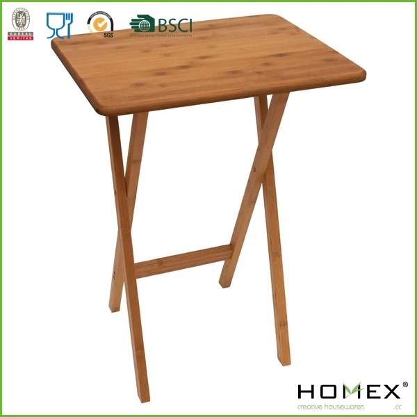 竹製の折り畳み式テーブル/small竹のテーブル/homex_bsci-食卓問屋・仕入れ・卸・卸売り